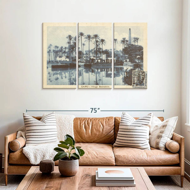 Rorry Cairo Village, 36" H x 57" W