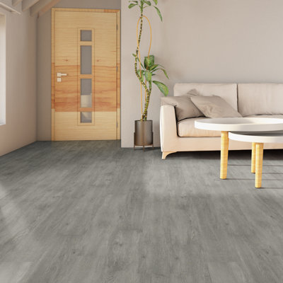 Parkland 7 in. x 48 in. 5mm Waterproof Rigid Core Luxury Vinyl Plank Flooring