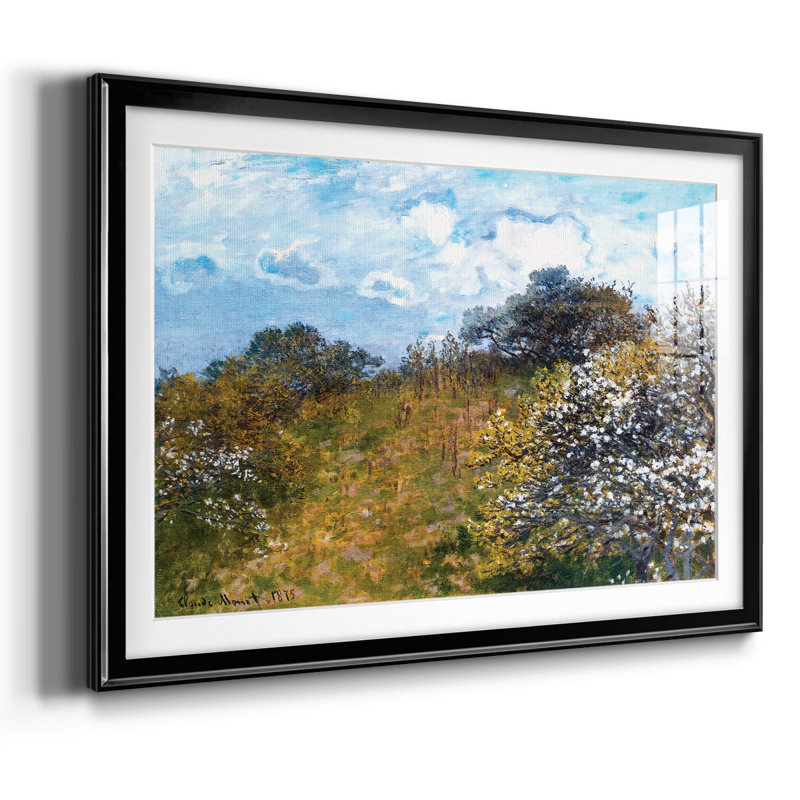 Springtime, 1873, reproduction d'art encadrée, Noir, H 15 po x l 21 po x P 1,5 po