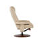 Fauteuil Fauteuil inclinable pivotant manuel avec repose-pieds Privett
