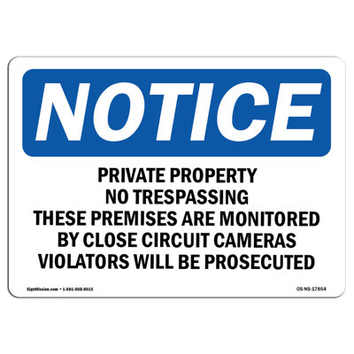 Signe de propriété privée «Non intrus»