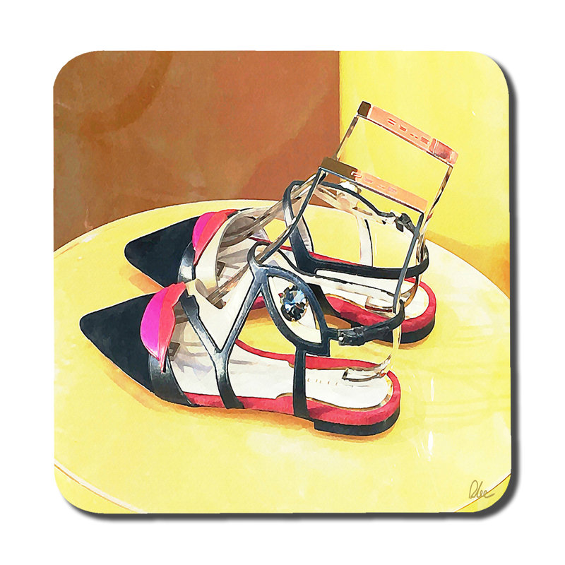 Square 6 Piece Coaster Set