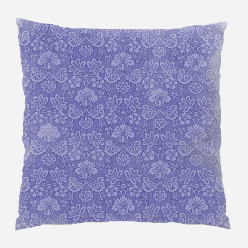 Coussin décoratif Keighley, Bleu, Intérieur