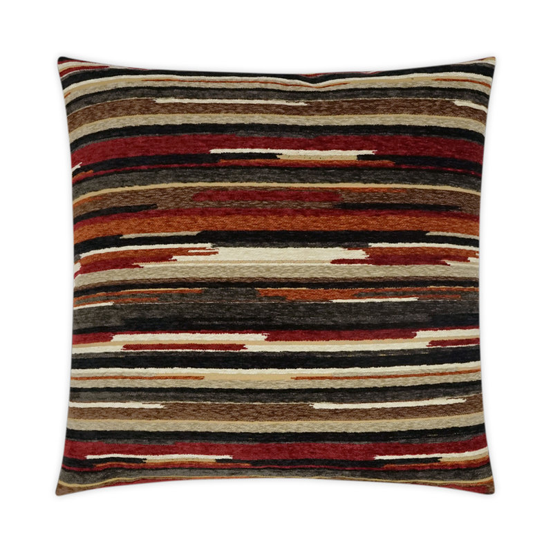 Vivid Pillow Cover & Insert, Cayenne, Square 24"