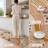 Boho Swirls Non-Slip Washable Kitchen Mats