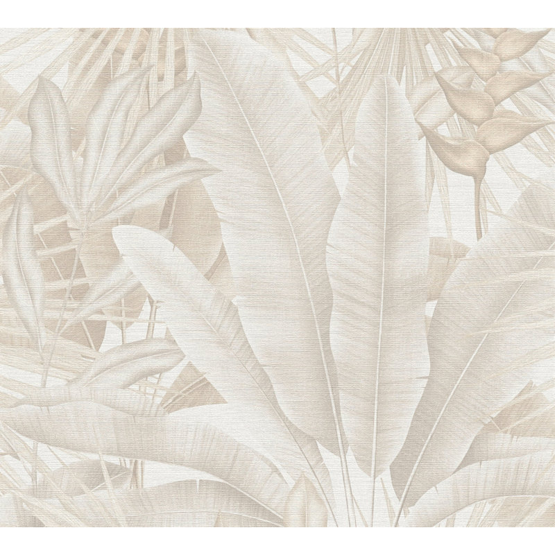 Rahnuma 10.05m x 53cm Matte Double Roll, Cream