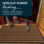 Tapis de porte durable - Tapis d'entrée extérieur antidérapant - Paillasson avant à profil bas-805170208-805170209