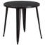 Ensemble de table ronde intérieure / extérieure en métal 24 po Cordele-24678666-24678676