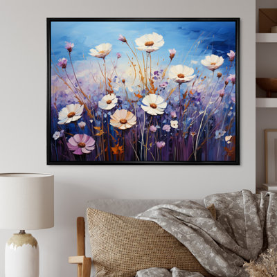 Bleu bleuet en cascade III - impression