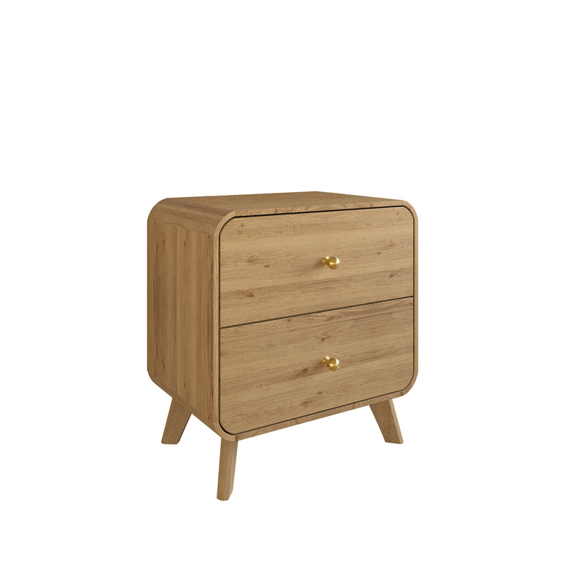 Nightstand, Light Oak
