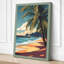 Tropical Beach Retreat Coastal - Wrapped Canvas-423461523-423461524