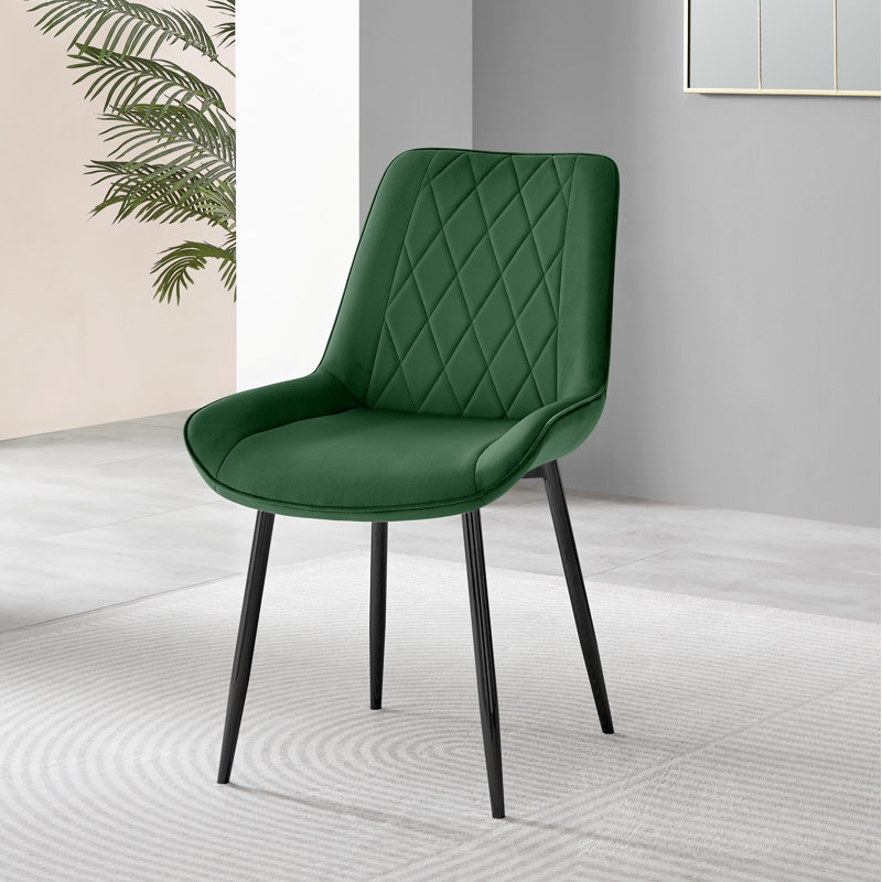 4 - Person Dining Set, Green/Black