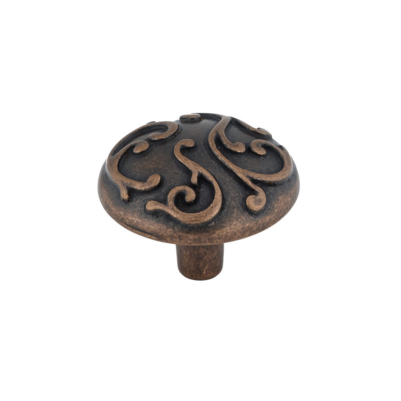 Poignée ronde 1 1/4" de diamètre Expression, Cuivre antique