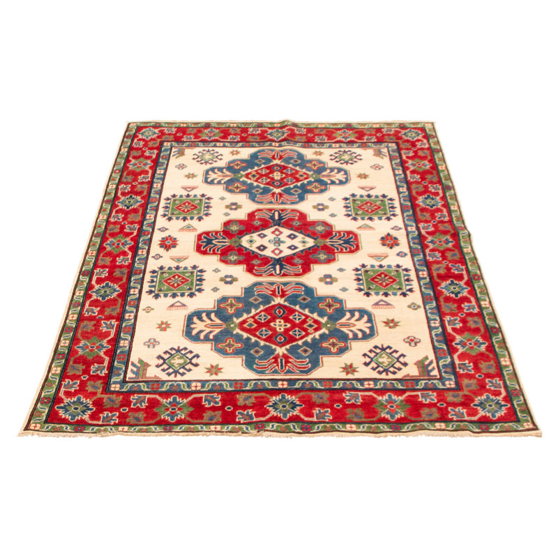 Tapis crème Maleaha Gazni 5 pi 8 po x 7 pi 8 po
