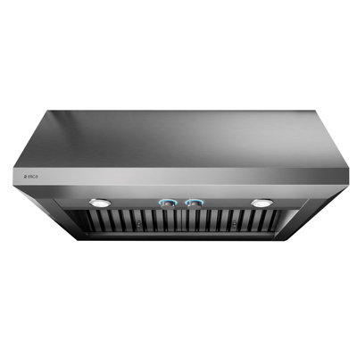Elica 36 " W Stainless Steel 1200 CFM Ducted (Vented) Wall Range Hood with Baffle Filter