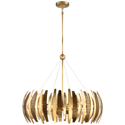 Manitou 8 - Light Dimmable Drum Chandelier