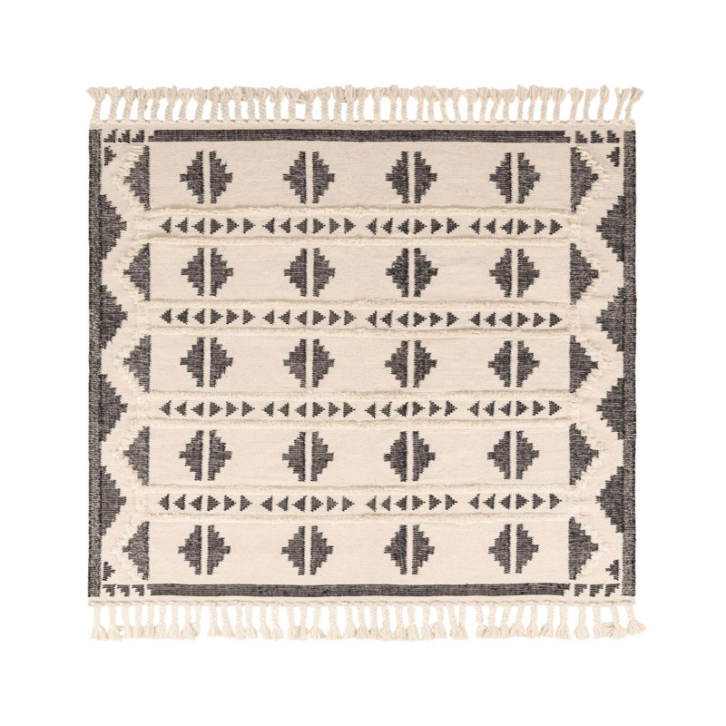Annunciata Wool Moroccan Indoor Rug, Square 8'