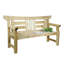 Solid Wood Outdoor Bench