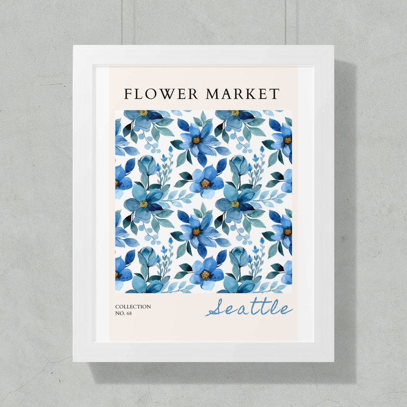 Colfax Single Picture Frame Print, 35.56cm H x 27.94cm W, White
