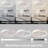 19.7 inches fan light RGB colour lights three colour temperature 6-speed adjustable wind power positive and negative rotation