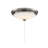 12 in. 1 - Light Frosted LED Bowl Ceiling Fan Light Kit-28786563