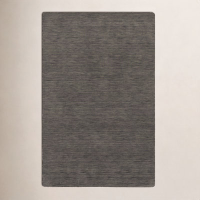 Nala Handmade Wool Charcoal Rug