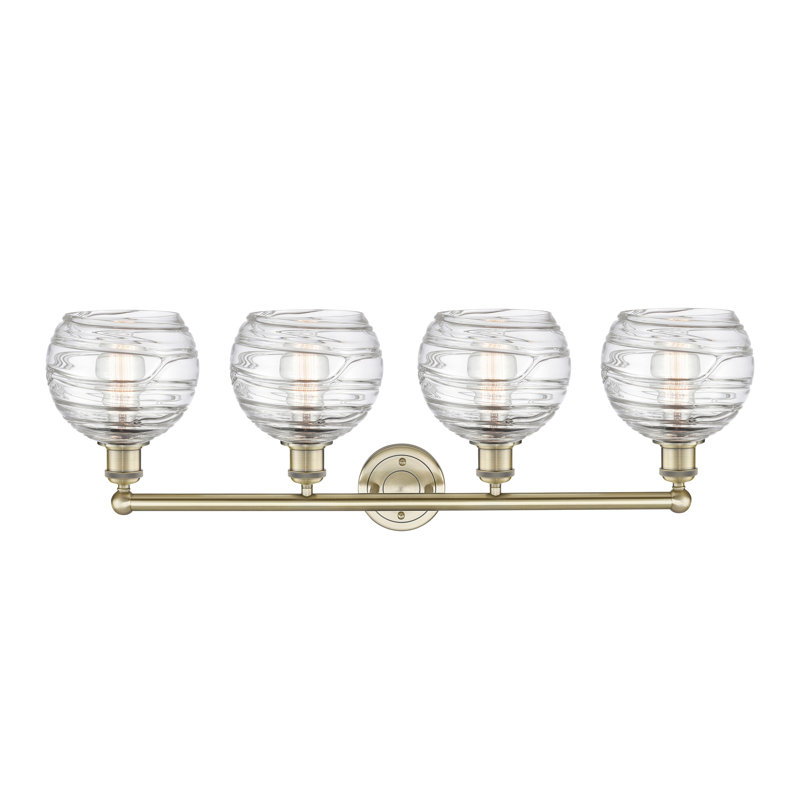 Essex 4 - Light Dimmable Vanity Light, Antique Brass