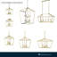 Luminaire suspendu carré à 8 lumières -1124618720