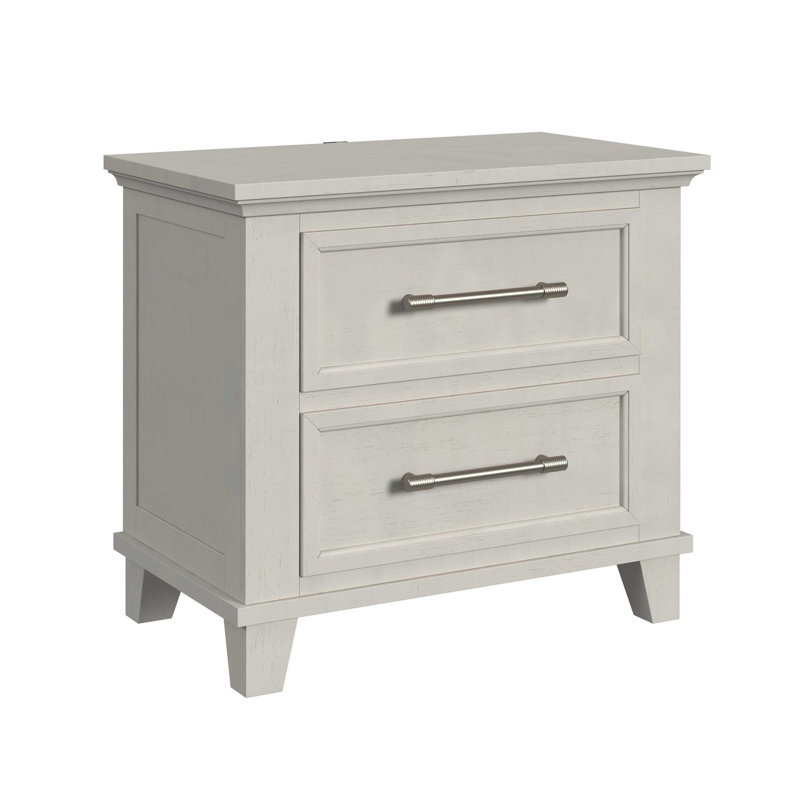 Daulton Storage 3PC Bedroom Set, Ivory, King
