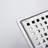 6 Inch Grid Shower Floor Drain