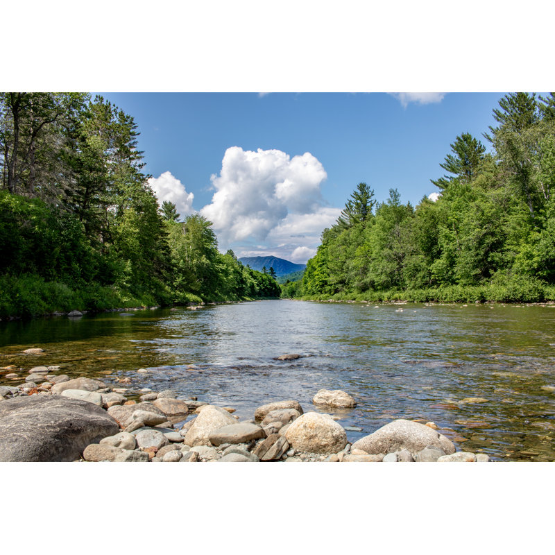 Lamphere Carrabassett River, Western Maine 1 Piece Wrapped Canvas Wall Art, 30cm H x 46cm W x 3.8cm D