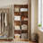 71‘’H Storage Cabinet, Large Capacity Wardrobe, Wooden Storage Unit-1278331801