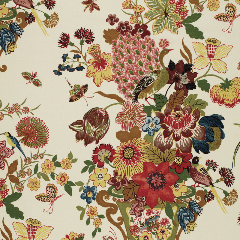 Lansdale Bouquet Fabric, Spring