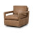 Dilmon Leather Swivel Armchair-128500717