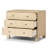 Seadrift 32 " W Mahogany Solid Wood Standard Drawer Nightstand