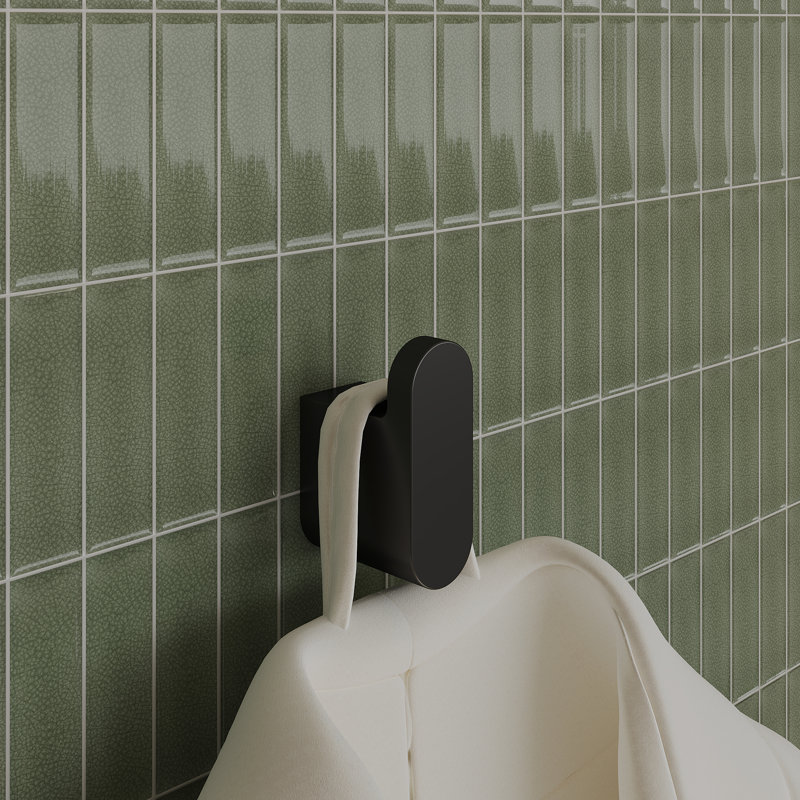 4 - Piece Bathroom Hardware Set, Matte Black