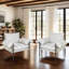 Chaise d'appoint en tissu avec finition Guyatri-27471180