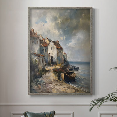 LANDSCAPES Series CCCVI Framed Print - Solid Wood