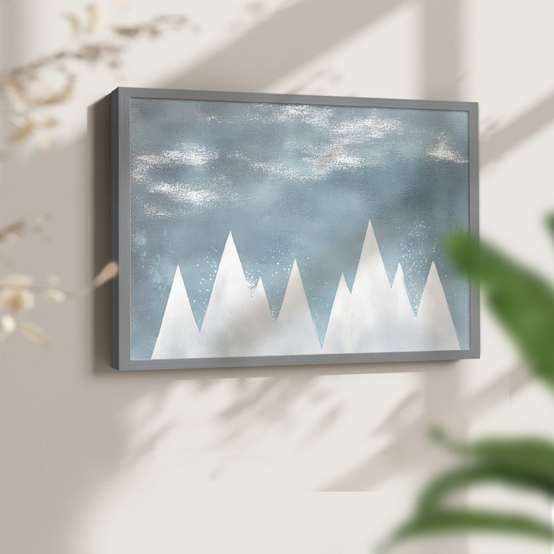 Art de Noël - DLxx - reproduction encadrée, H 8 po x l 10 po, Gris