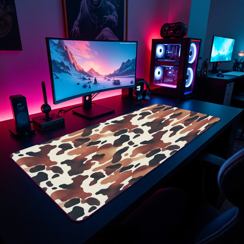 Polyester Desk Pad, 31.5x15.5
