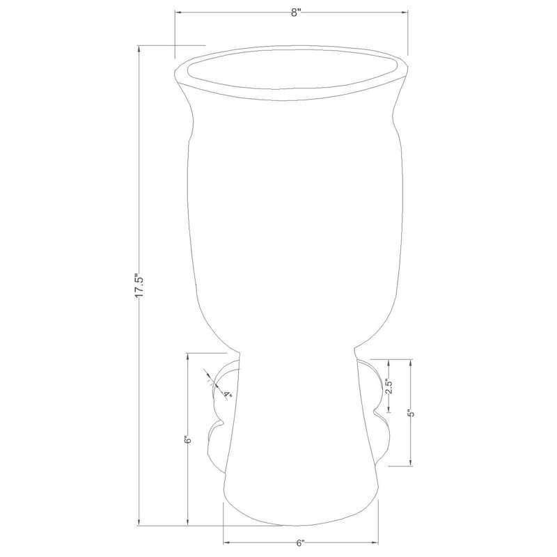 Finkbeiner Vase, Black