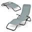 Chaise longue simple 58 po Keyondre empilable et pliable Keyondre