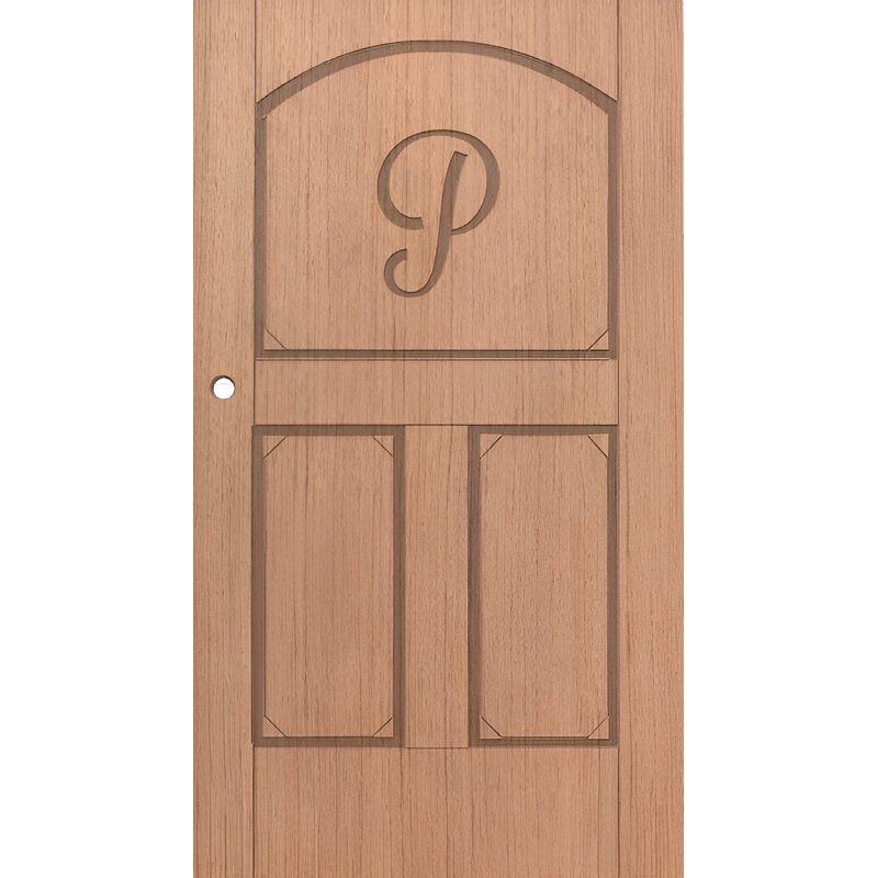 Bois massif 80 po sans finition, 28 po x 80 po, À droite