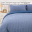 Somara Polyester Solid Colour Duvet Cover with Pillowcases-1797471292