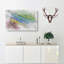 Mosaic Art In Abstract - Wrapped Canvas-55308130