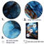 Blue Owls Moonlight Realm sur toile-97026603-97026596