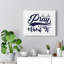 Pray - Wrapped Canvas Print-855142897