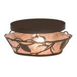 2 - Light Semi Flush Mount