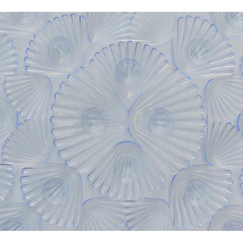 Tapis de douche Tabron, blanc