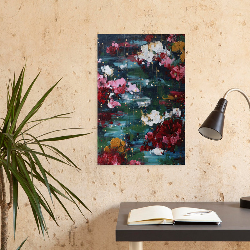 Art abstrait contemporain abstrait abstrait, 24" H x 16" W